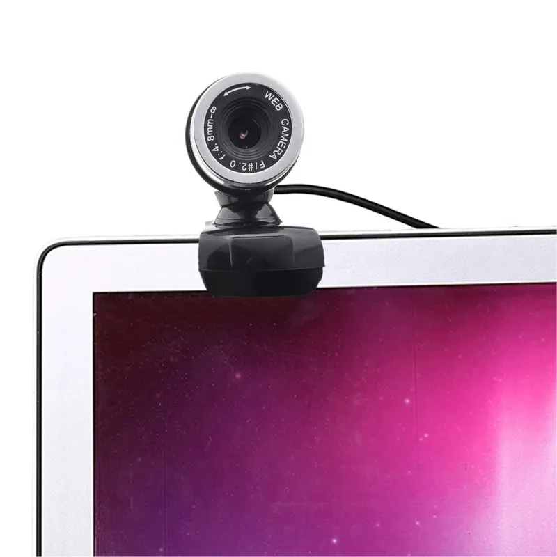 Kamera Internetowa A860 Z Mikrofonem Do Lekcji PC Laptop - Czarna