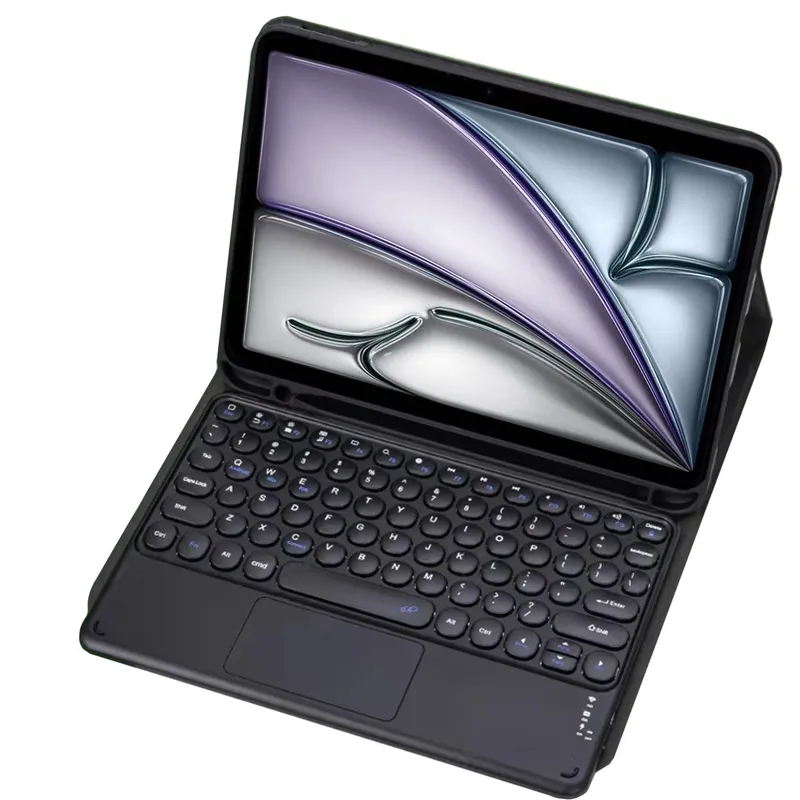 Etui Z Klawiaturą Do IPad Air 11 Gen. 6 A2902 - Czarne