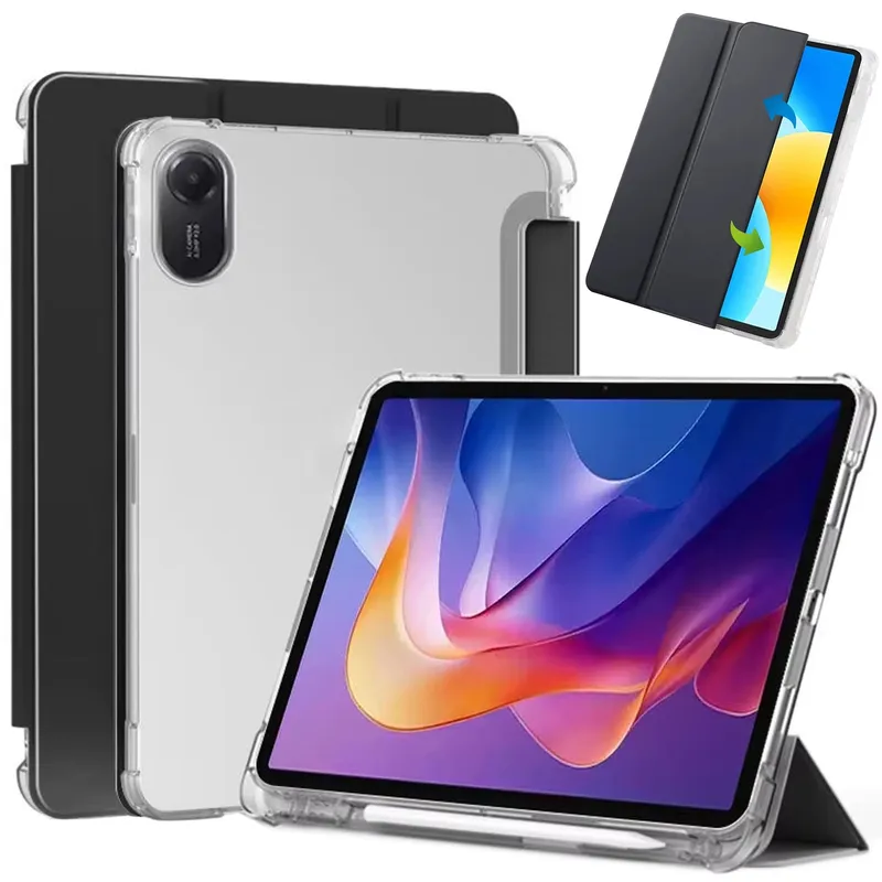 Etui Do XIAOMI Redmi Pad 2 11 2025 Przezroczyste Z Rysik - Czarne