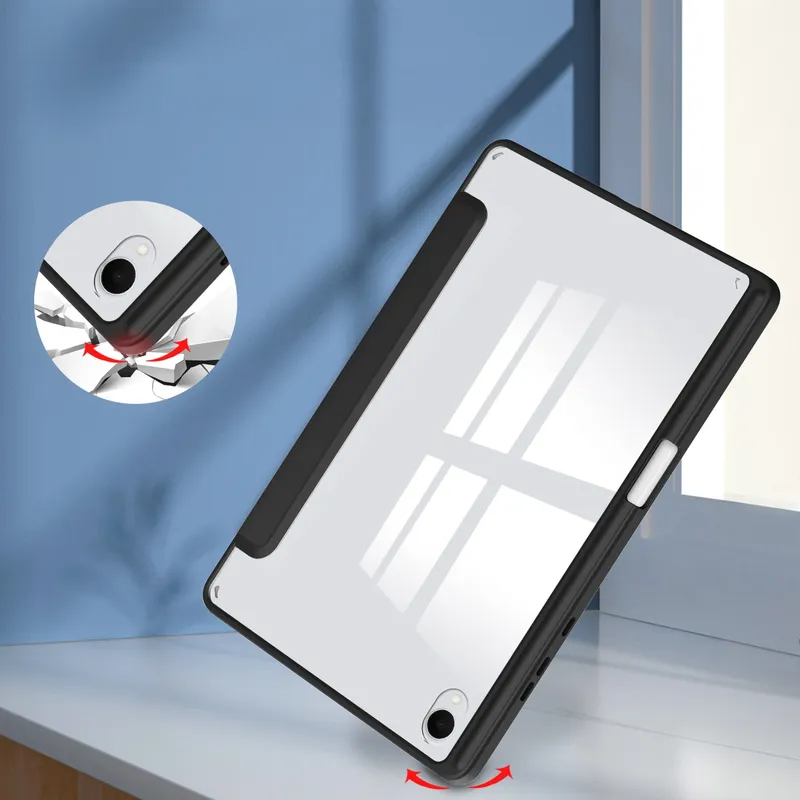 Etui Clear Pencil Do SAMSUNG Galaxy Tab S11 11 SM SMX736 - Czarne