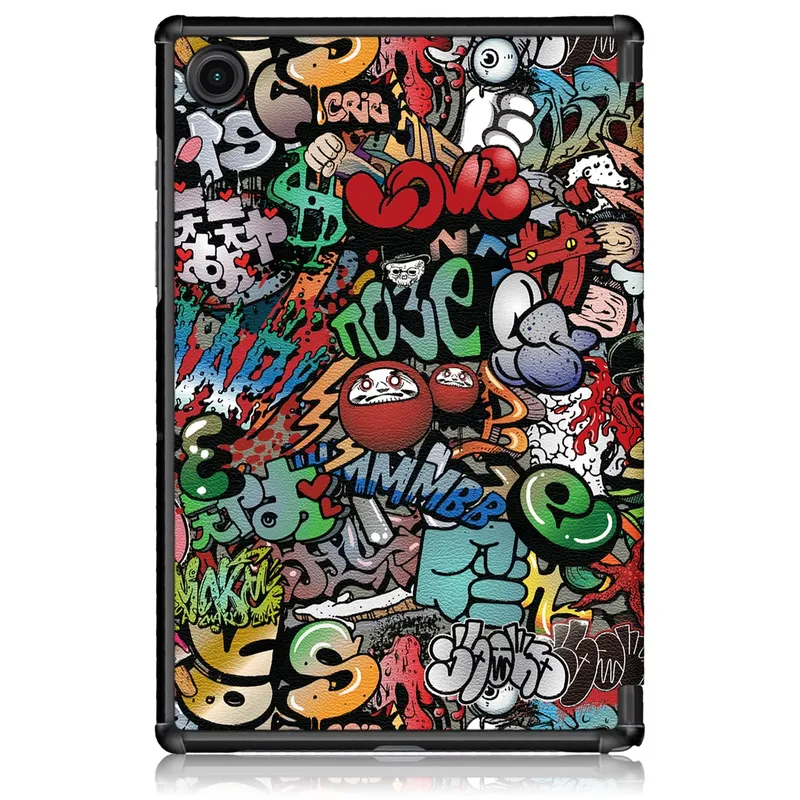 Etui Z Klapką Do Galaxy Tab S6 Lite 10.4 Graffiti