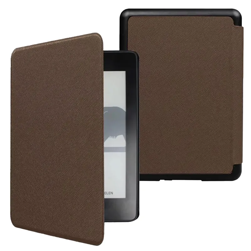 Etui Book Do Kindle Paperwhite 7 2024 Gen 12 Ochronne - Brązowy