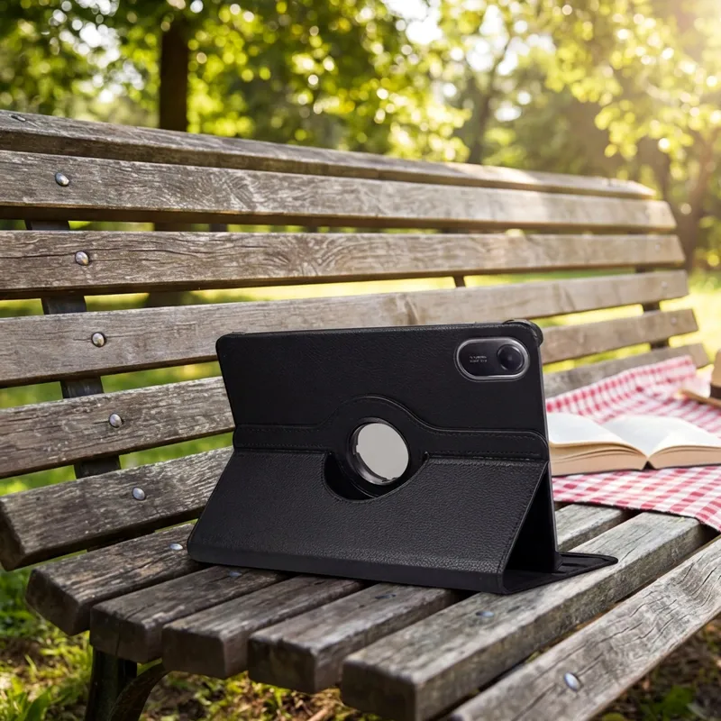 Etui Obrotowe 360° Do Redmi Pad 2 11" 2025 Z Podstawką - Czarny