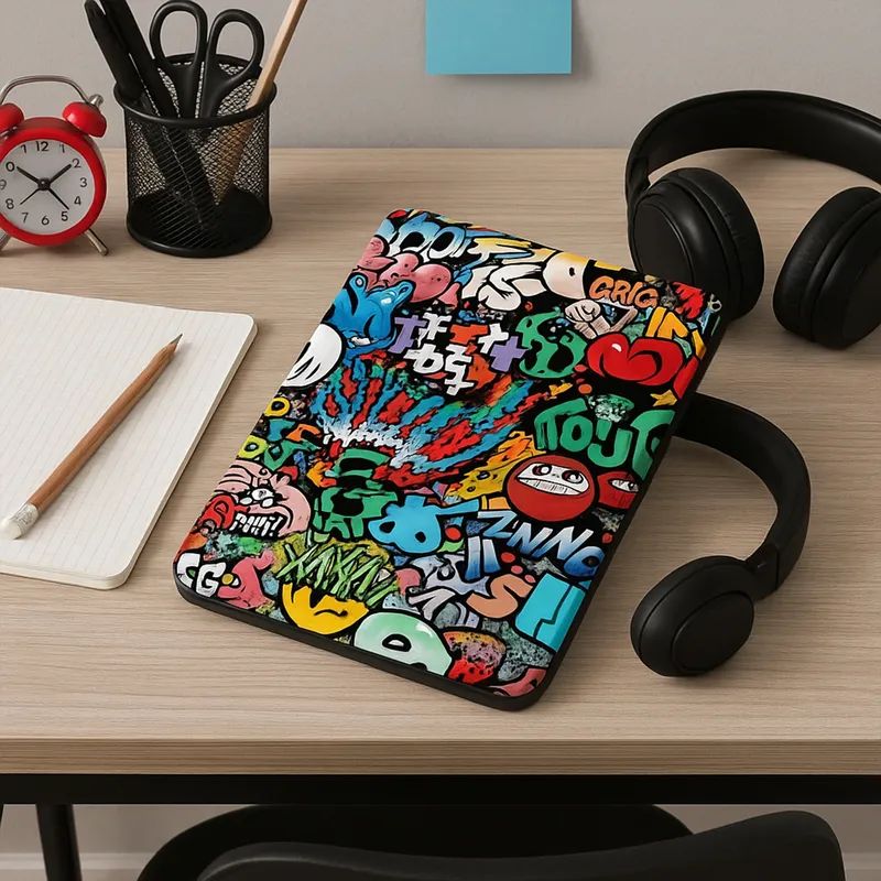 Etui Z Klapką Do Galaxy Tab S6 Lite 10.4 Graffiti