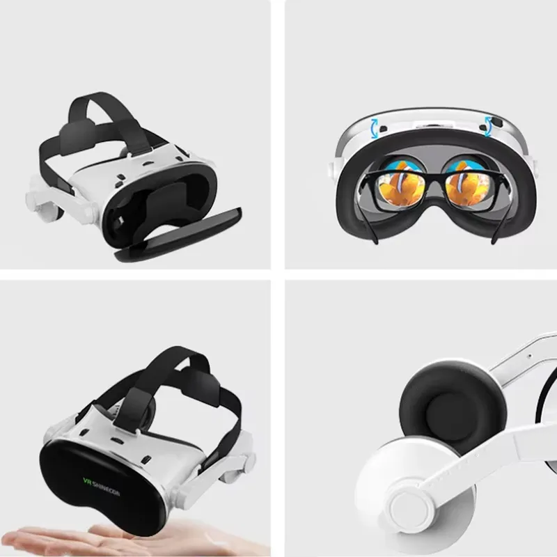 Okulary VR 360 Shinecon G18E Do Smartfona - Filmy Gry