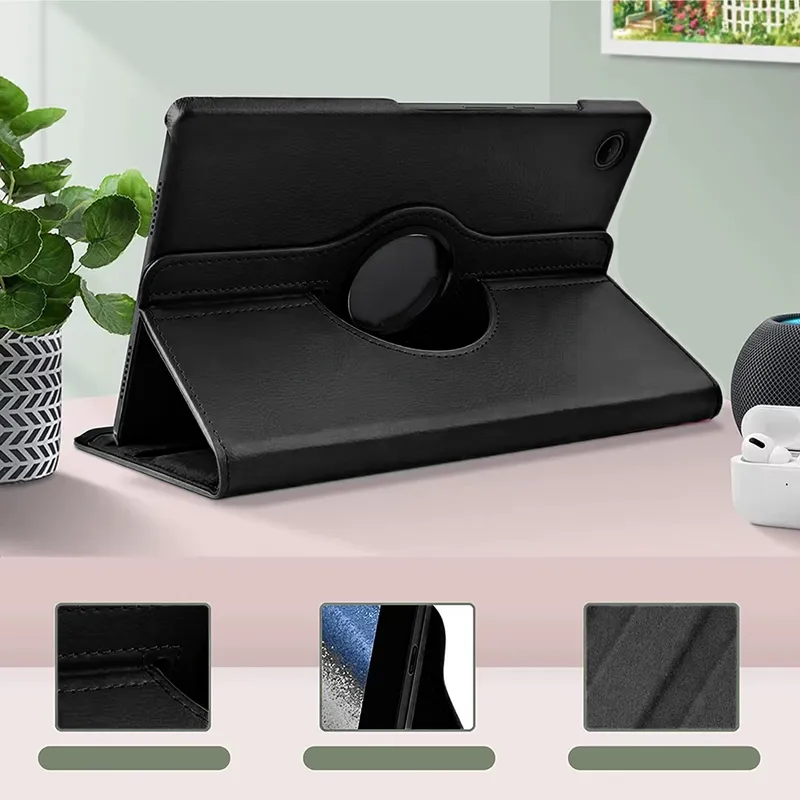 Etui Obrotowe 360° Do Lenovo Tab M10 Plus 2022 3GEN 10.1 - Czarne