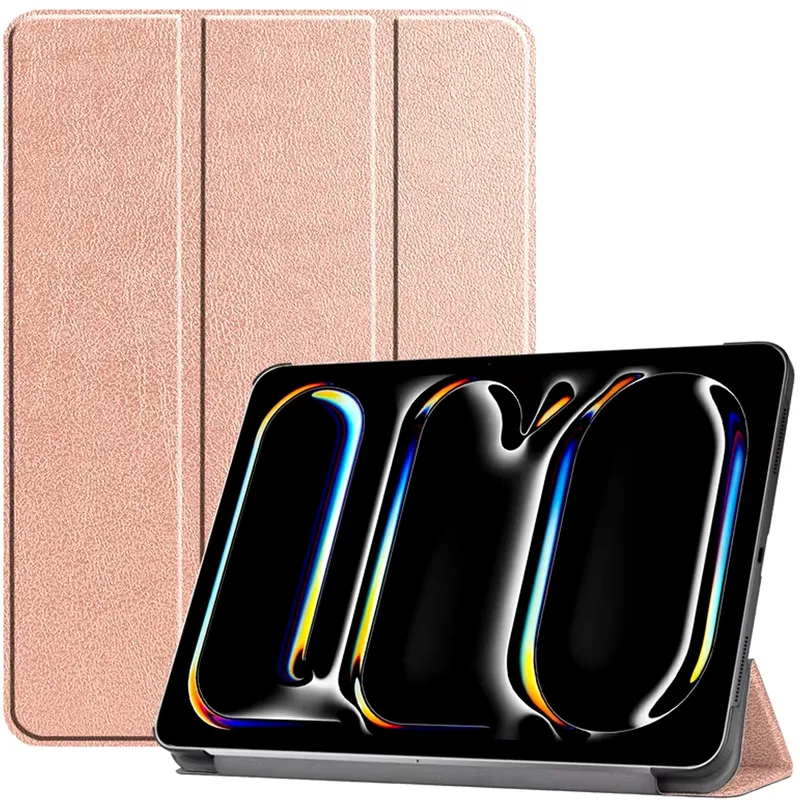 Etui Smart Case Do IPad Pro 11 Gen 5 A2836 A2837 A3006 - Różowe Złoto