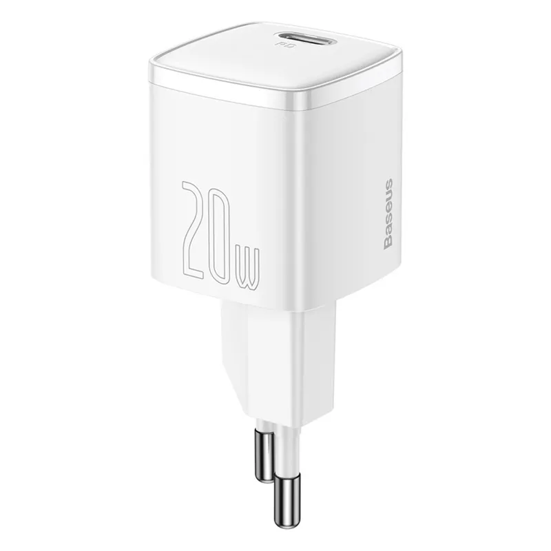 Ładowarka Sieciowa BASEUS Cube 20W USB-C Szybka - Biała