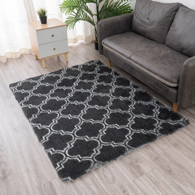 Dywan Shaggy Decor 300x200 cm Do Salonu I Sypialni - Szary