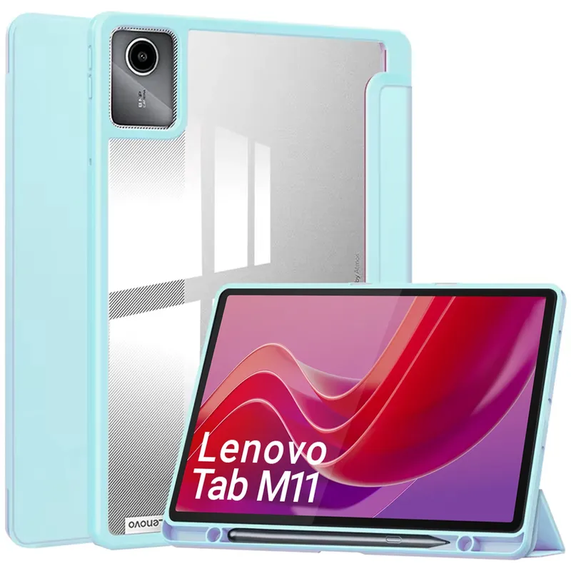 Etui Crystal Case Lenovo Tab M11 10.95 11 TB330 - Niebieski