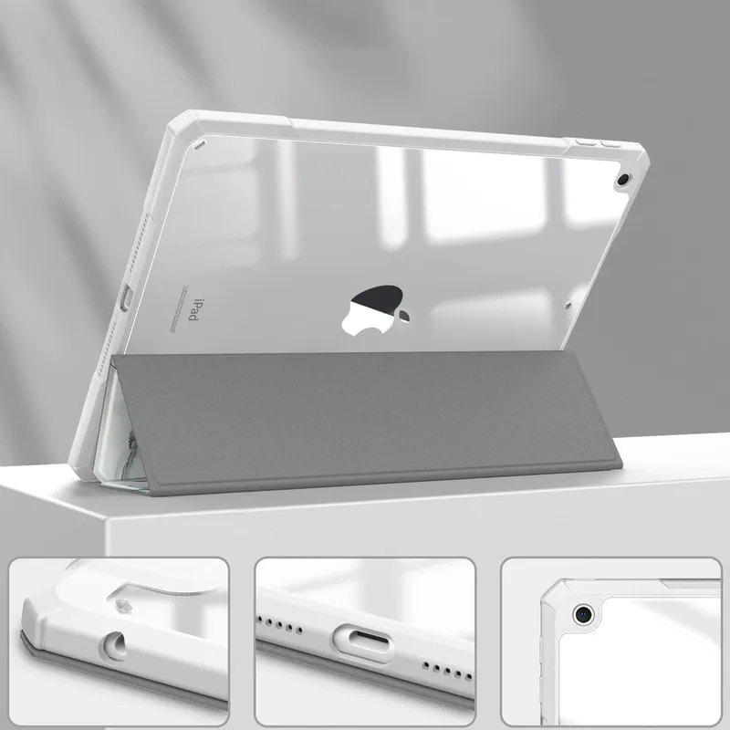 Etui Do IPad 10.9 2022 Gen 10 / IPad 11 2025 A16 Z Podstawką - Czarne