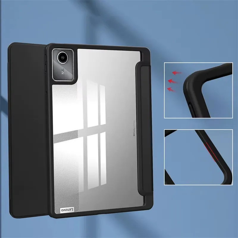 Etui Crystal Case Do Lenovo Tab M11 10.95 11 TB330 - Czarne