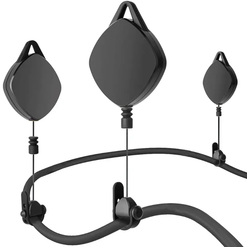 Haczyki Podwieszające Kable Do Gogli VR Zestaw 3 Sztuki XXL - Czarny