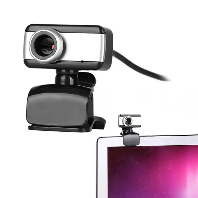 Kamera Internetowa 8808 Full HD Z Mikrofonem Do Lekcji Pracy Video - Czarny