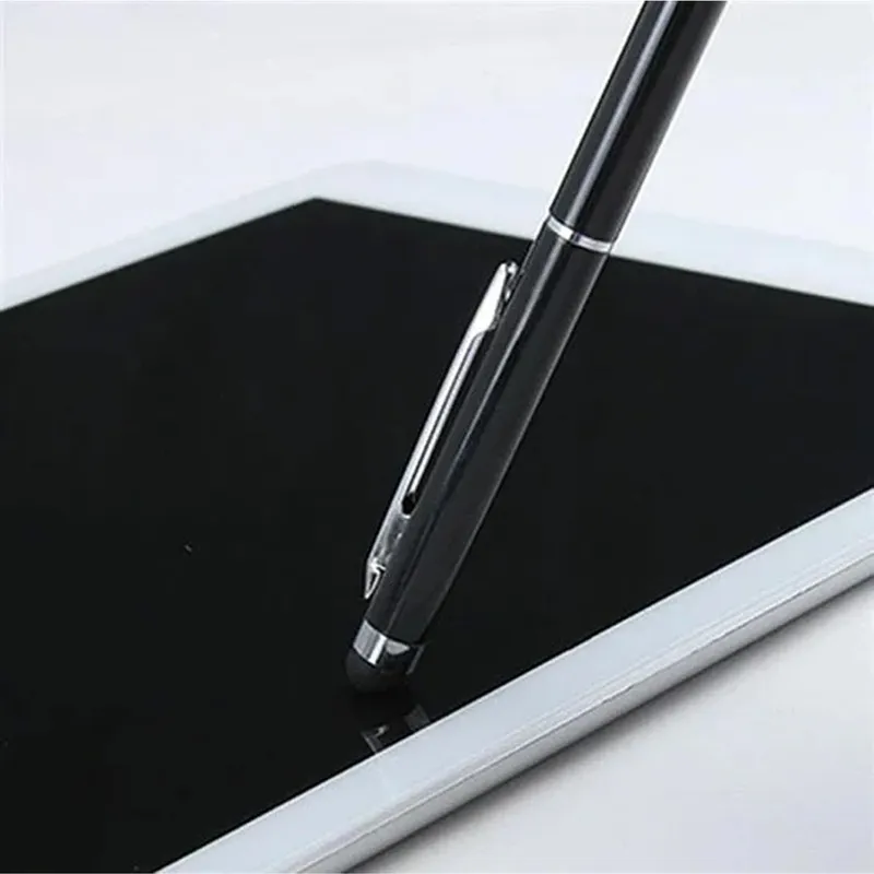 Rysik Stylus Pen 2w1 Do Tabletu Telefonu X1 - Czarny