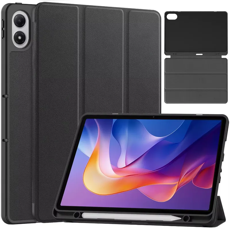 Etui Smart Case Z Uchwytem Na Rysik Do Redmi Pad 2 11 2025 - Czarne