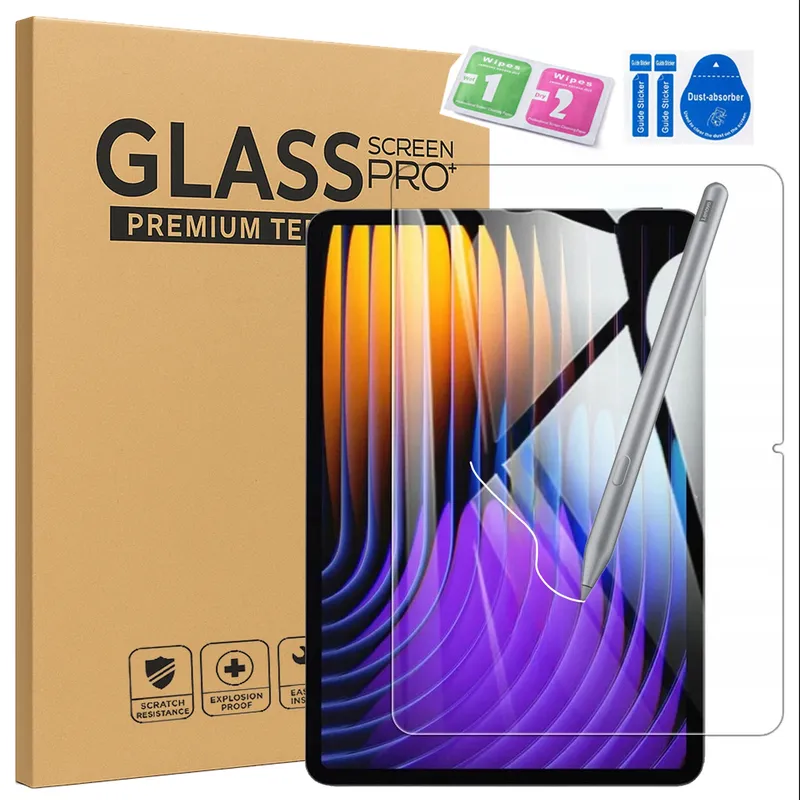 Szkło Hartowane XIAOMI Pad 8/PAD 7 PRO 11.2 Pełne Pokrycie - Bezbarwne
