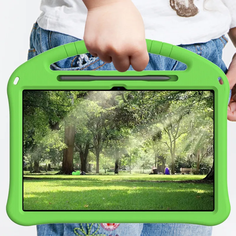 Etui Do Lenovo Idea Tab Plus 12.1 2025 Ochronne Z Podstawką - Zielony