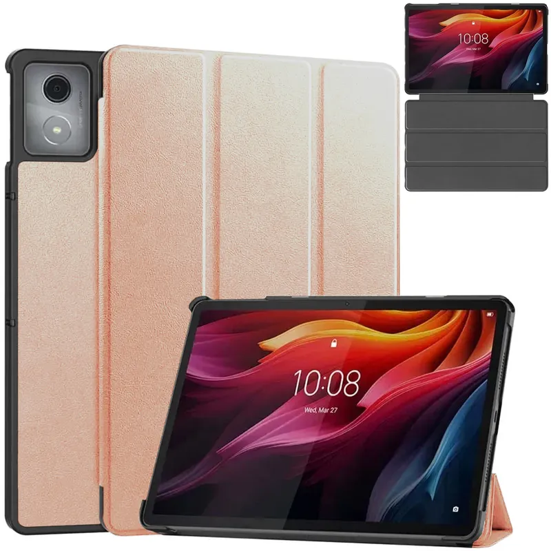 Etui Smart Z Klapką Do Lenovo Tab K11 Plus 11.45 - Różowe Złoto
