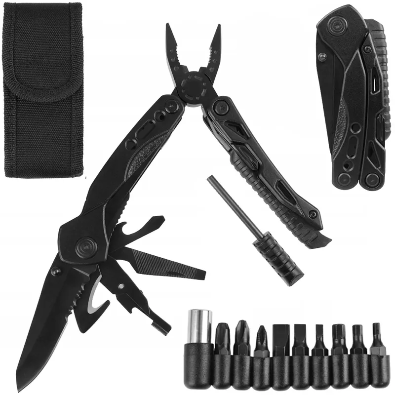 Multitool 21w1 Survival Składany Scyzorik Nóż Bity