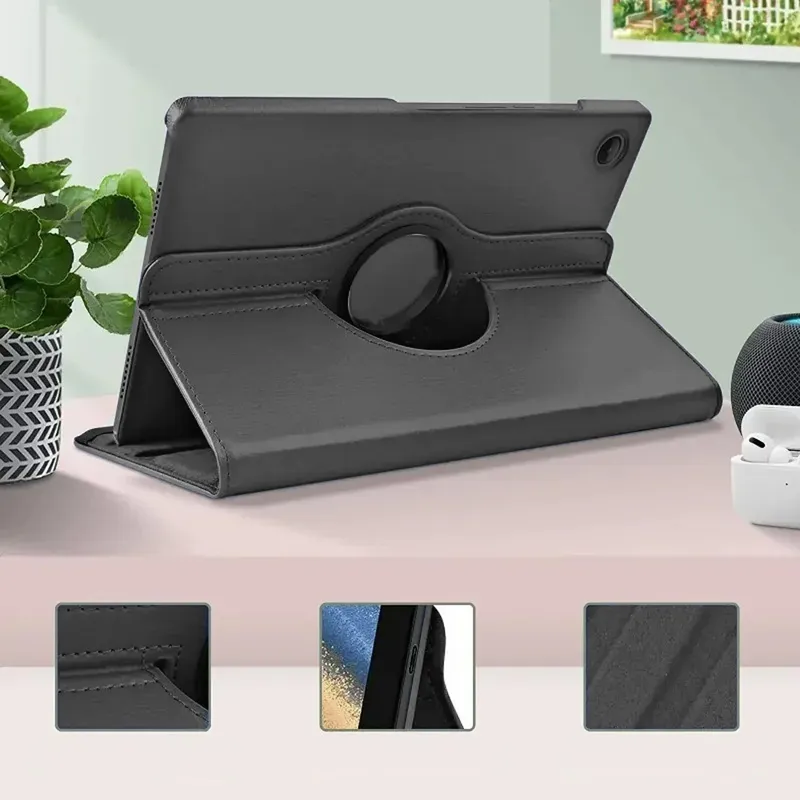Etui Obrotowe 360 Do SAMSUNG Galaxy Tab A9+ Plus 11 X210/X215 - Czarny