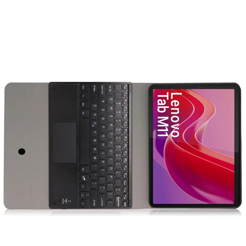 Etui Z Klawiaturą Bluetooth Do Lenovo Tab M11 - Czarne