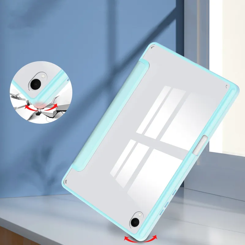 Etui Clear Pencil SAMSUNG Galaxy Tab S11 11 SM SMX736 - Niebieski