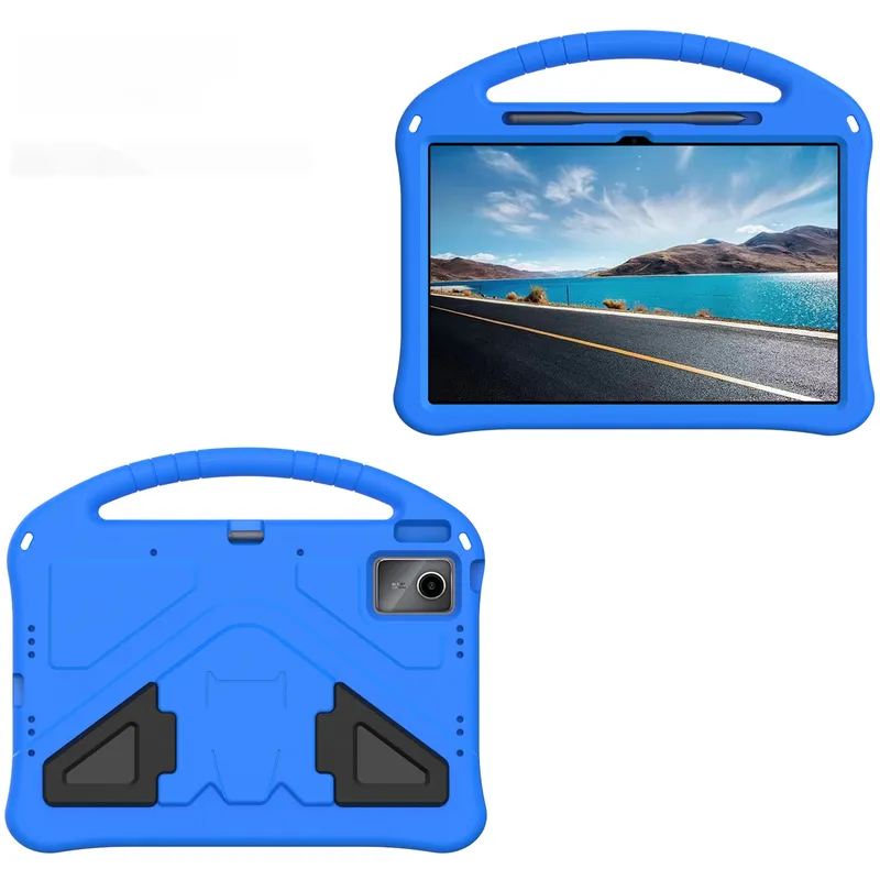 Etui Do Lenovo IdeaTab Plus 12.1 2025 Ochronne Z Podstawką - Niebieski
