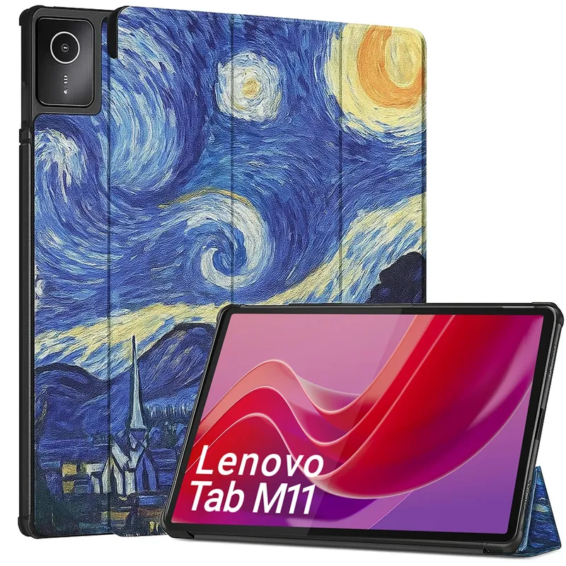 Etui Graficzne Do Lenovo Tab M11 10.95 11 Z Podstawką - Starry Sky