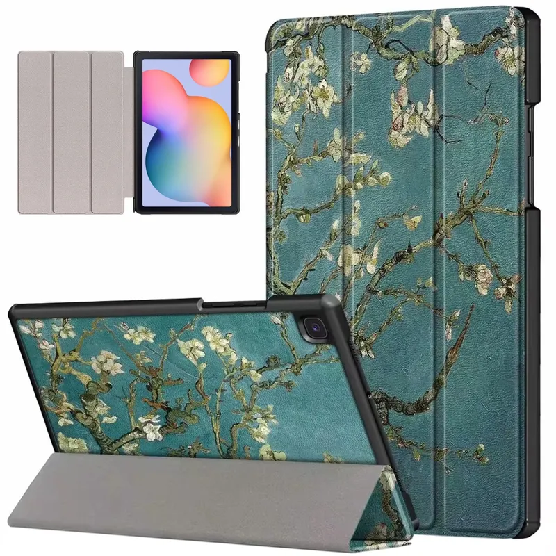 Etui Z Klapką Do Galaxy Tab S6 Lite 10.4 - Apricot
