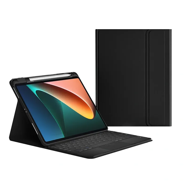 Etui Z Klawiaturą Bluetooth Do XIAOMI Mi Pad 6/6 Pro 11 - Czarne