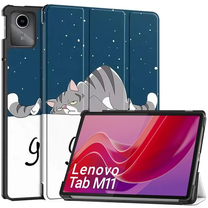 Etui Graficzne Do Lenovo Tab M11 10.95 11 - Cat