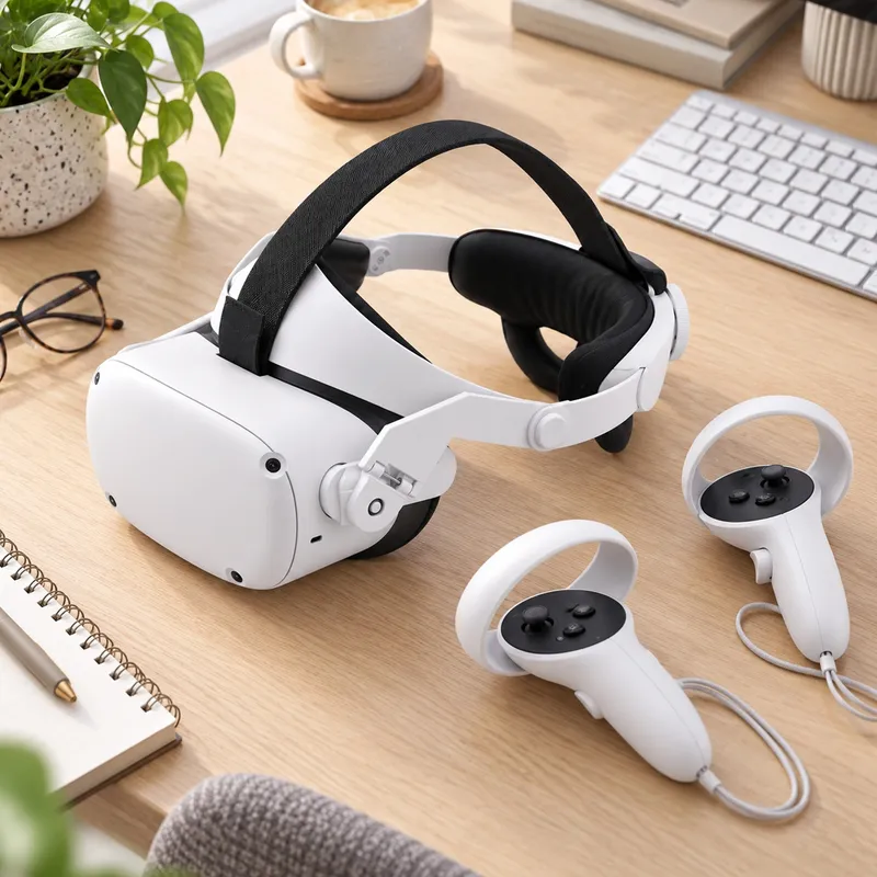 Opaska GOMRVR Do Oculus Quest 1/2 - Biały