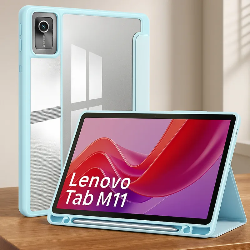 Etui Crystal Case Lenovo Tab M11 10.95 11 TB330 - Niebieski