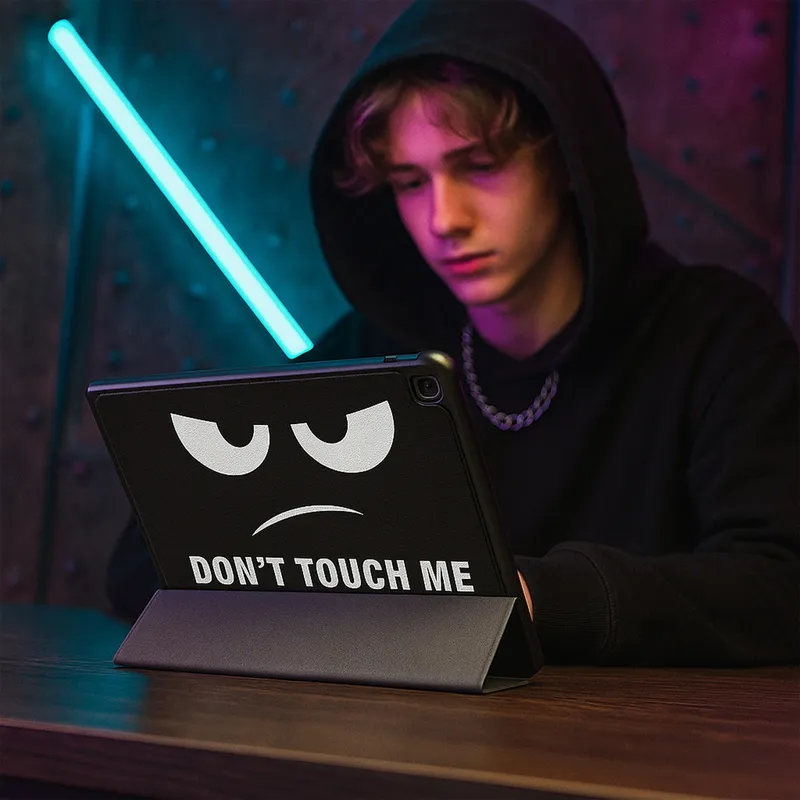 Etui Z Klapką Do Galaxy Tab S6 Lite 10/22/24 - Don't Touch Me