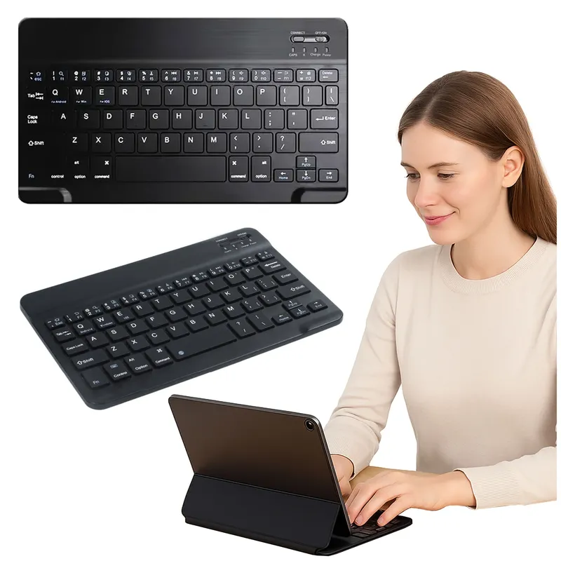 Klawiatura Uniwersalna Bluetooth Do Tabletów Apple SAMSUNG Lenovo