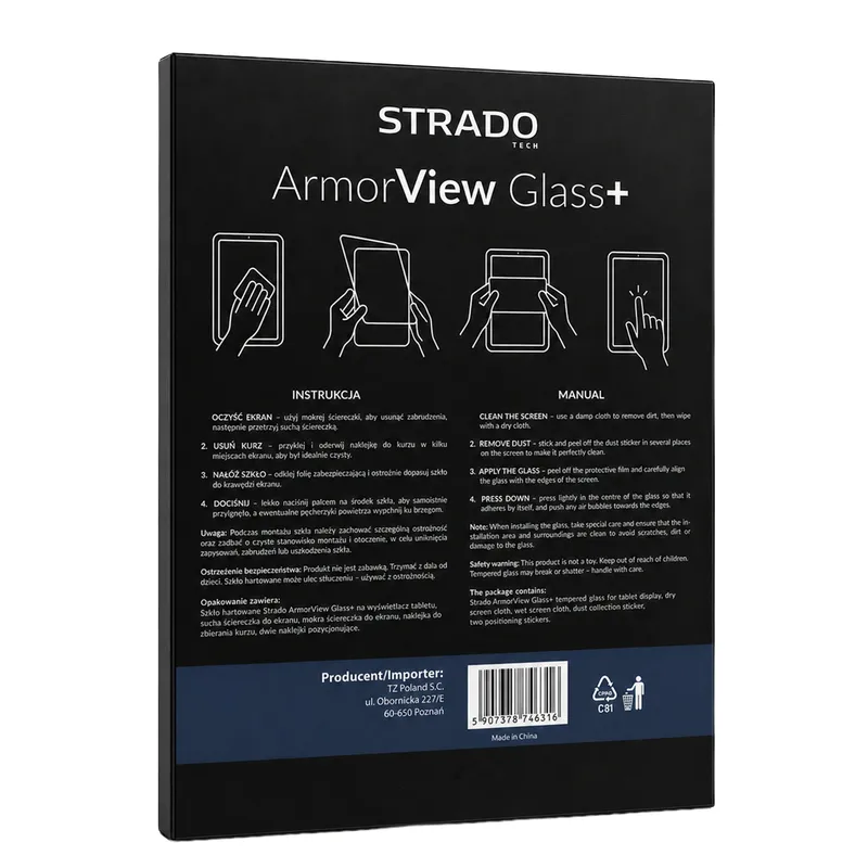 Szkło Hartowane ArmorView+ Do Lenovo Idea Tab 11 2025 - Bezbarwne