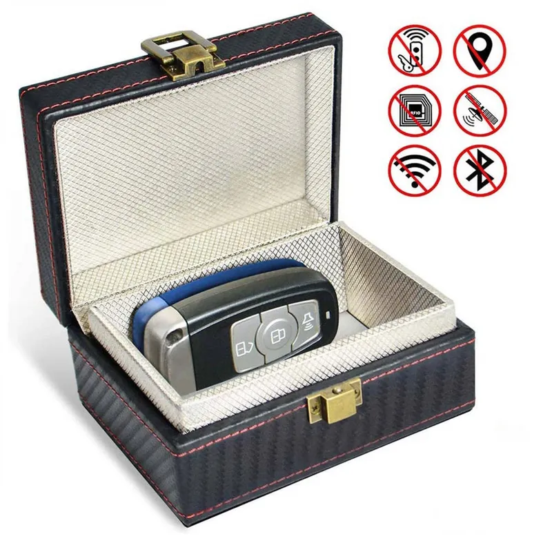 Pudełko Na Kluczyki Smart Key RFID Antykradzieżowe - Czarny