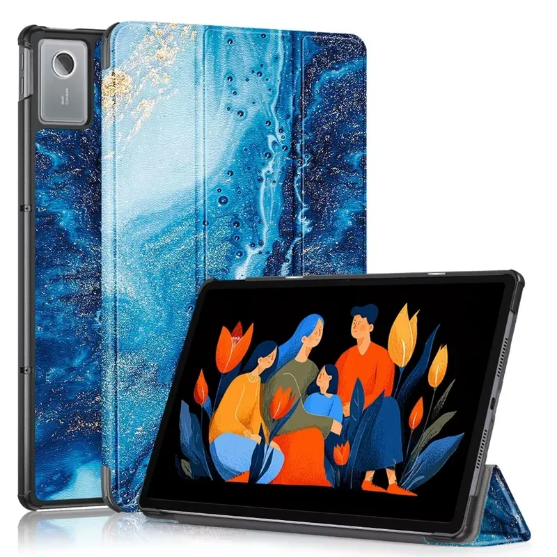 Etui Do Lenovo Idea Tab Plus 12.1 2025 Z Podstawką - Wielokolorowe