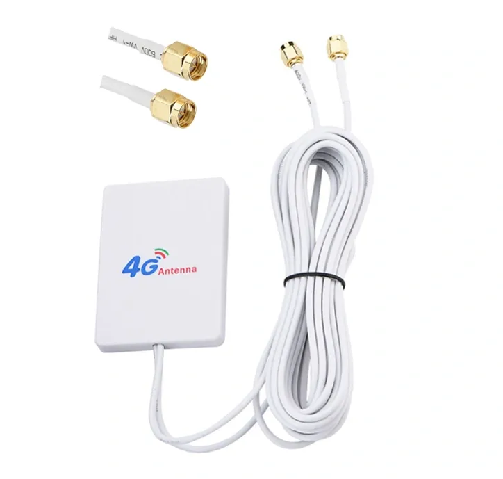 Antena 28 DBi Do Routera 4g LTE SMA Kabel 1 9m 50W