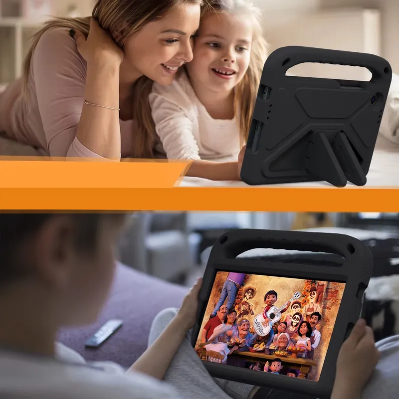 Etui Ochronne Lenovo Tab One 8.7 2025 TB305FU TB305XU Z Podstawką - Czarne