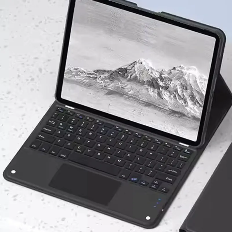 Etui Z Klawiaturą Bluetooth Do Lenovo Tab One TB305FU 8.7" - Czarny