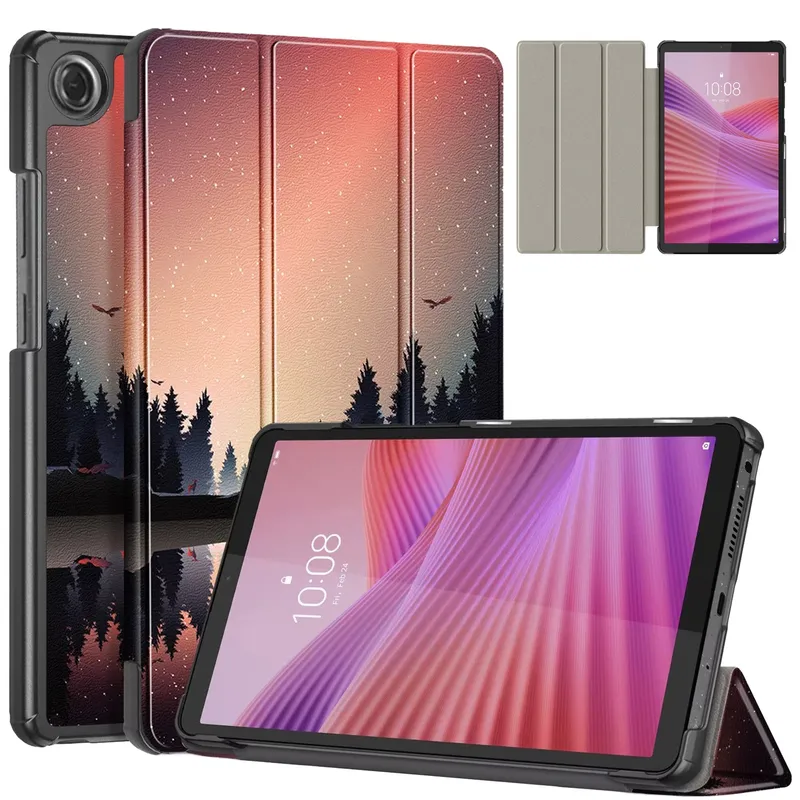 Etui Do Lenovo Tab One 8.7 TB305FU TB305XU Z Podstawką - Night Lake