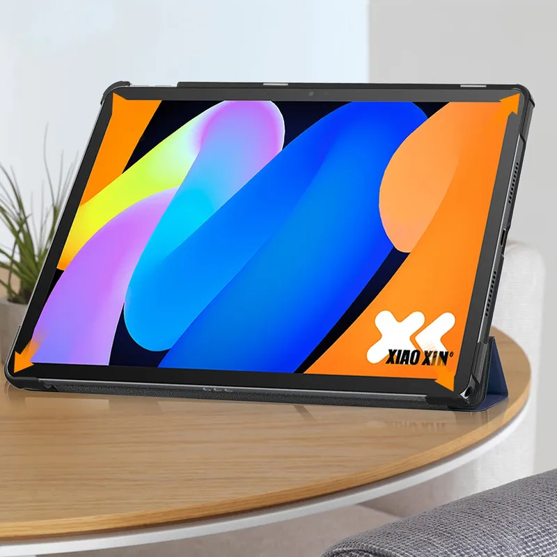 Etui Smart Do Lenovo IdeaTab 11 2025 Z Klapką I Podstawką - Granatowe