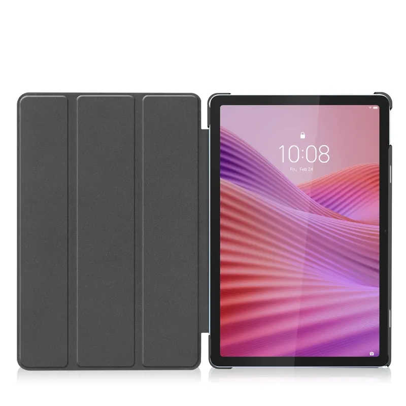 Etui Smart Do Lenovo Tab 10.1 2025 Z Klapką I Podstawką - Szare