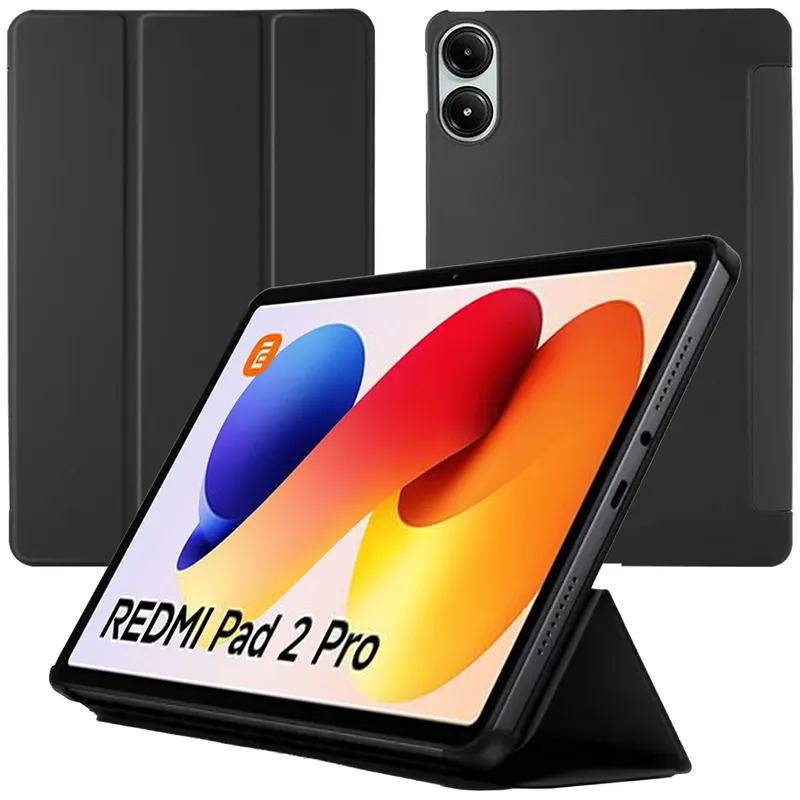 Etui XIAOMI Redmi Pad 2 Pro 12.1 2025 Z Podstawką - Czarny