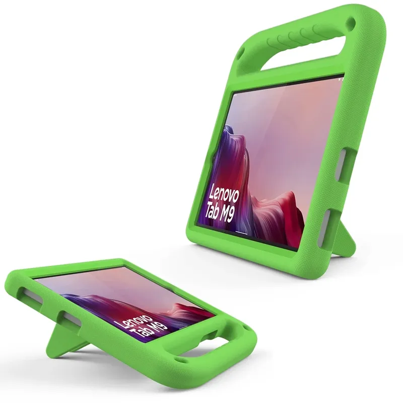 Etui Z Uchwytem FunColor Do Lenovo Tab M9 2023 TB310 - Niebieski