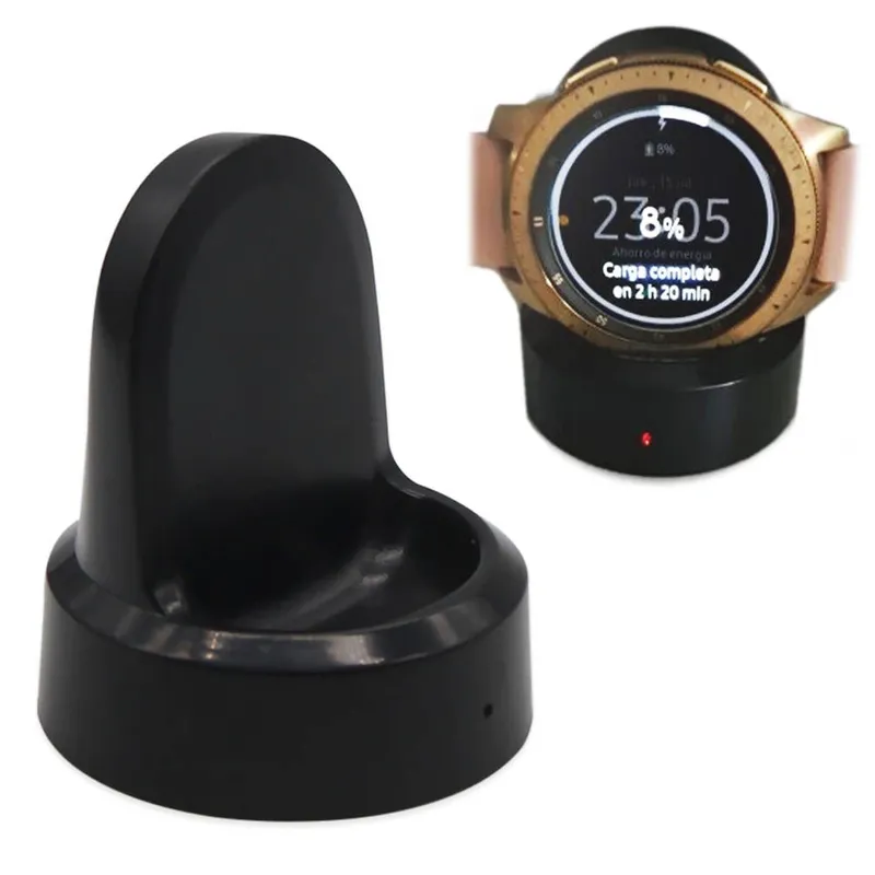 Ładowarka Indukcyjna Magnetyczna Do Galaxy Watch Gear S2 S3 - Czarna