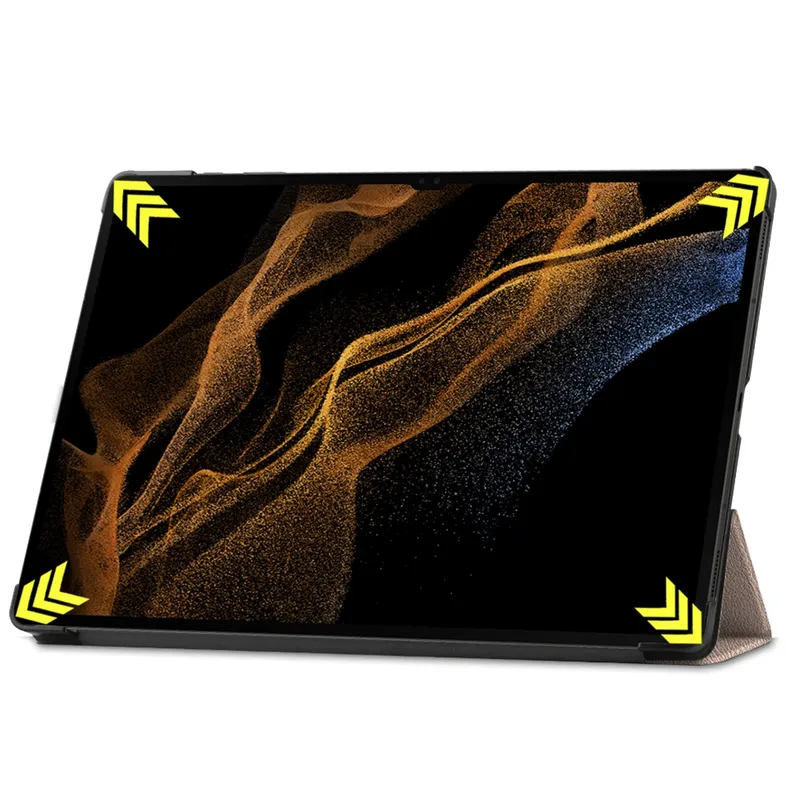 Etui Smart Galaxy Tab S9/S10 Ultra 14.6 X910 X916 X926 - Różowe Złoto