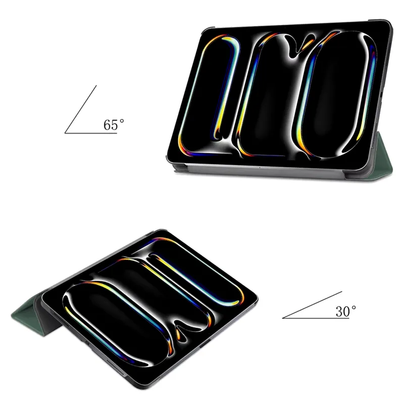 Etui Smart Case Do IPad Pro 11 Gen 5 A2836 A2837 A3006 - Zielone